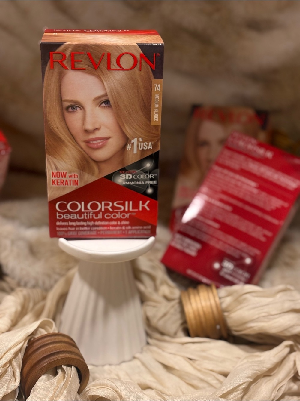 Revlon Colorsilk Beautiful Color‎ Permanent Hair Dye - Medium Blonde